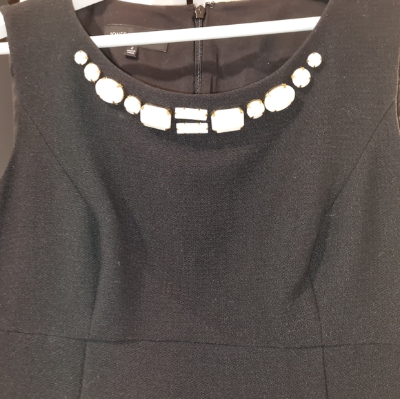 Jones New York Black Dress with White Stones - Picture 5 of 8